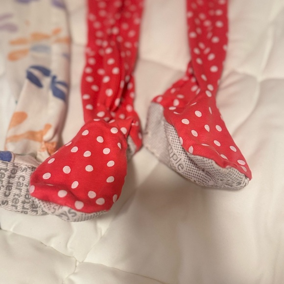 Kids One Piece Set - Pink, Orange, and White - Picture 3 of 6